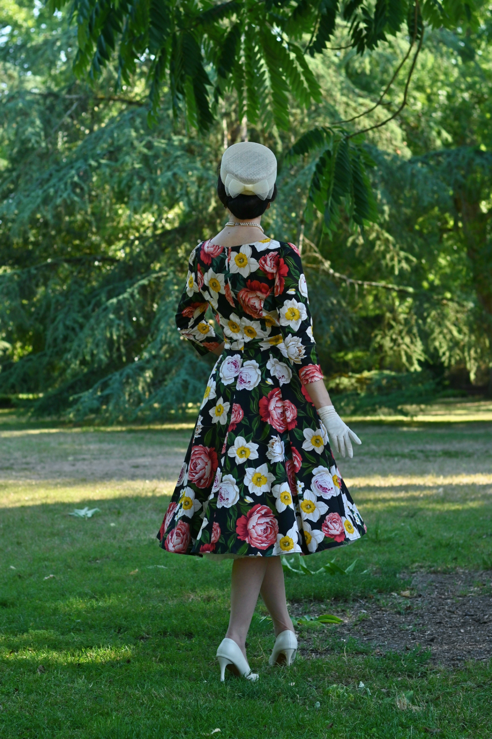 Marlowe Floral Swing Dress in Extended Sizing